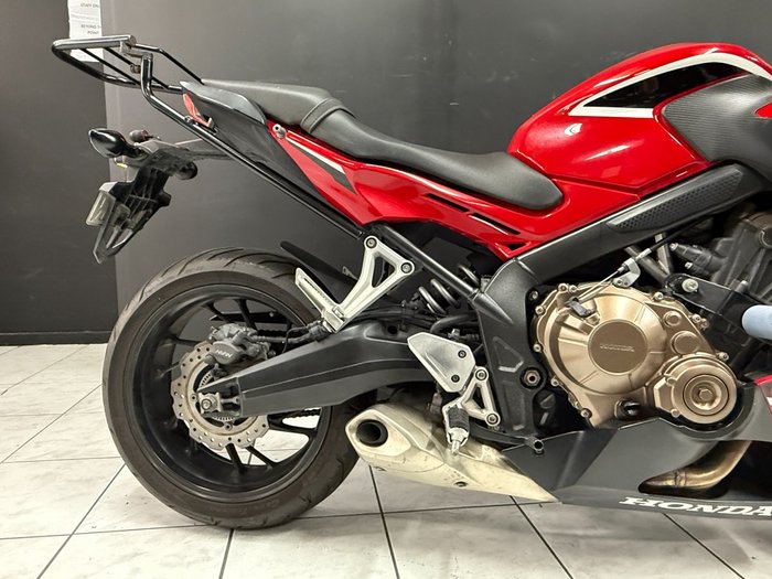 2018 Honda CBR650F Red