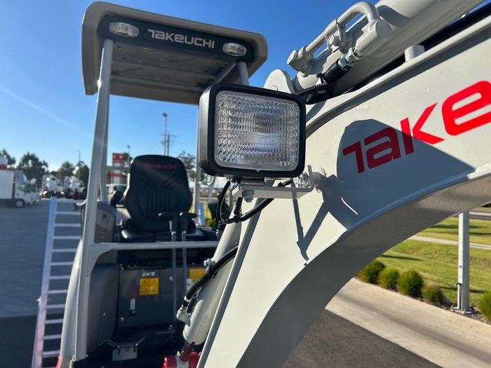 2025 Takeuchi Tb216 Compact Excavator And Trailer Package