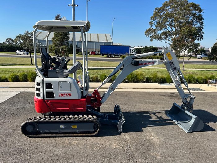 2025 Takeuchi Tb217r Reduced Radius Excavator