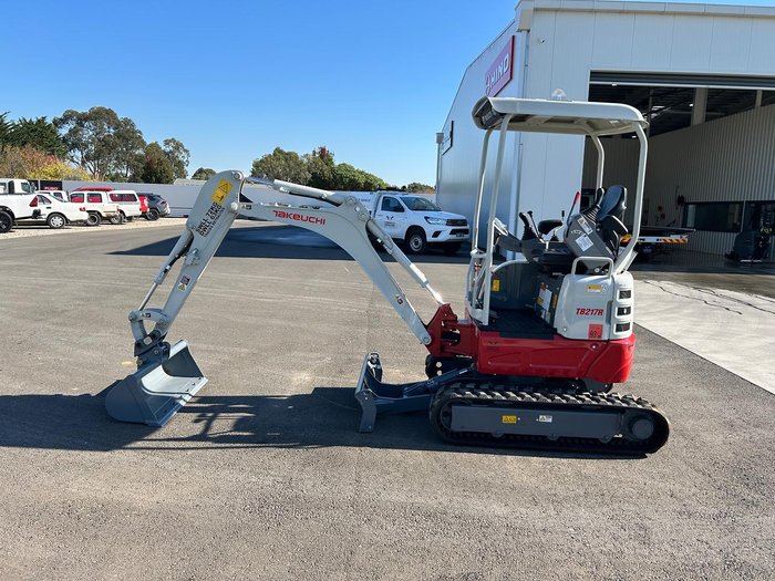 2025 Takeuchi Tb217r Reduced Radius Excavator
