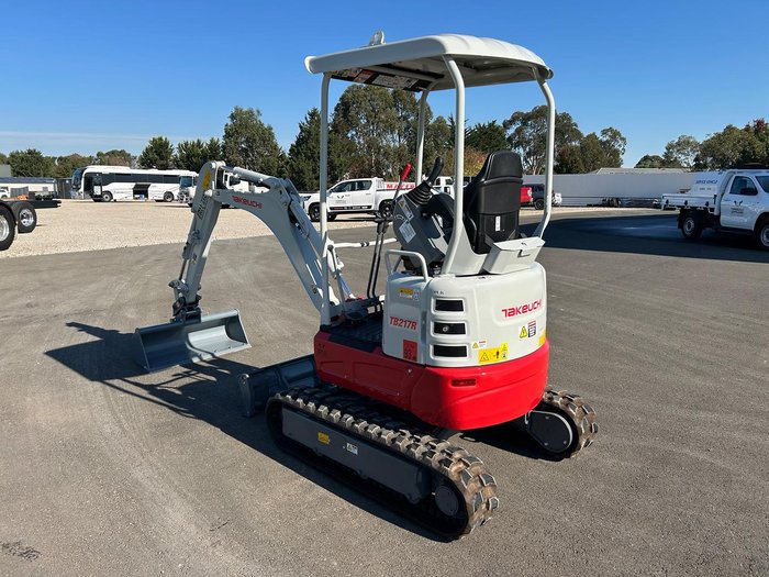 2025 Takeuchi Tb217r Reduced Radius Excavator