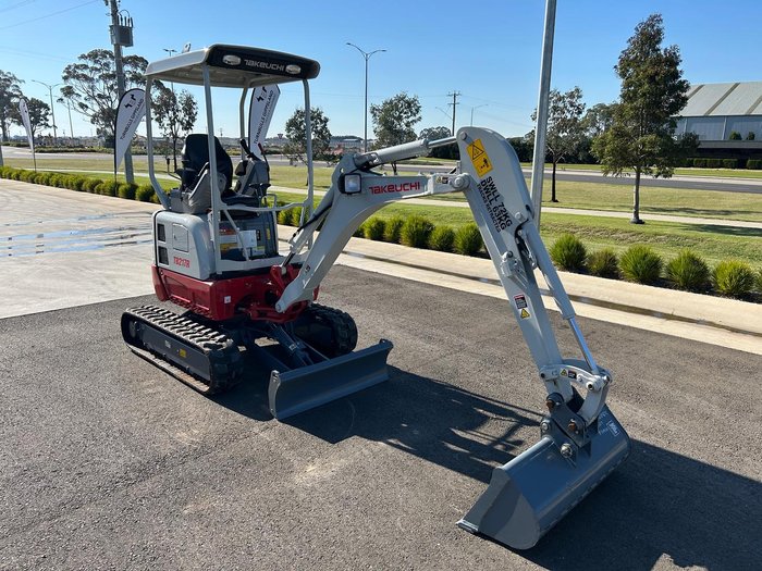 2025 Takeuchi Tb217r Reduced Radius Excavator
