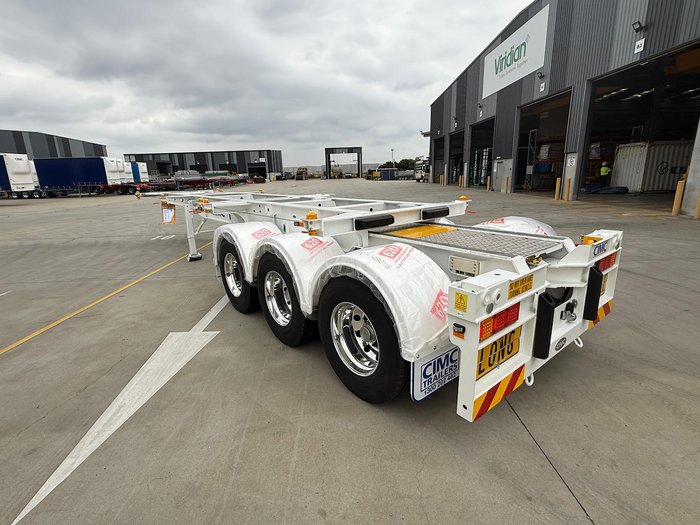 2026 CIMC 40' Retractable Skel Immediate Delivery