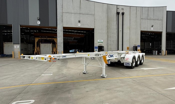 2026 CIMC 40' Retractable Skel Immediate Delivery