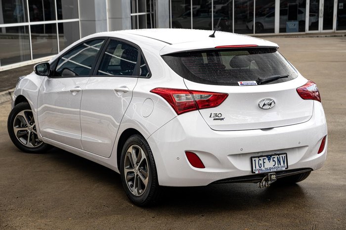 2015 Hyundai i30 Active X GD3 Series II MY16 White