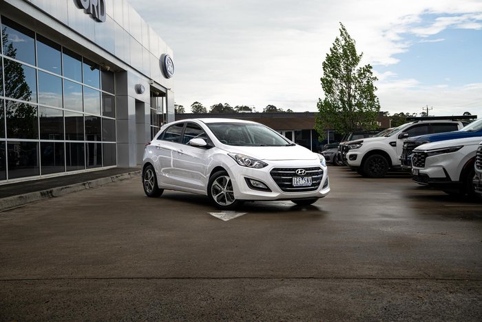 2015 Hyundai i30 Active X GD3 Series II MY16 White