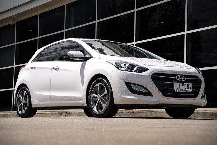 2015 Hyundai i30 Active X GD3 Series II MY16 White