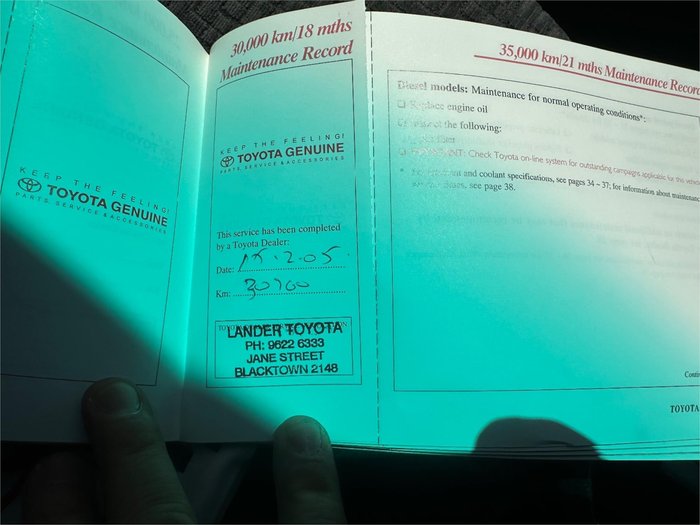 2004 TOYOTA LANDCRUISER PRADO GXL (4x4)