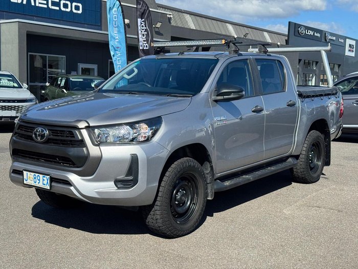 2020 Toyota Hilux SR GUN126R 4X4 Dual Range Silver Sky
