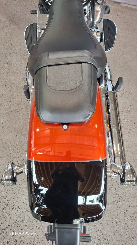 2025 Harley-davidson FLFB FAT BOY (117) WHISKEY FIRE / BLACK