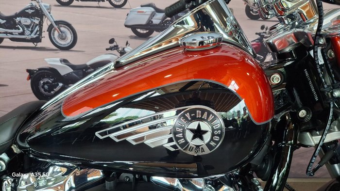 2025 Harley-davidson FLFB FAT BOY (117) WHISKEY FIRE / BLACK