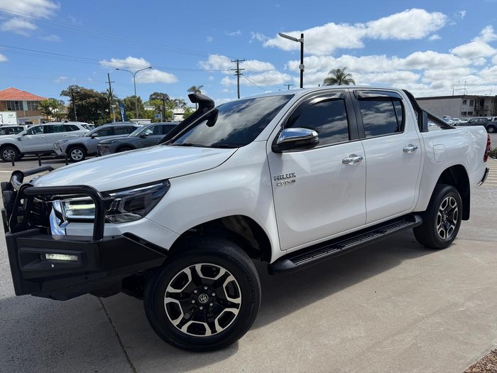 2022 Toyota Hilux SR5 GUN126R 4X4 Dual Range Glacier White