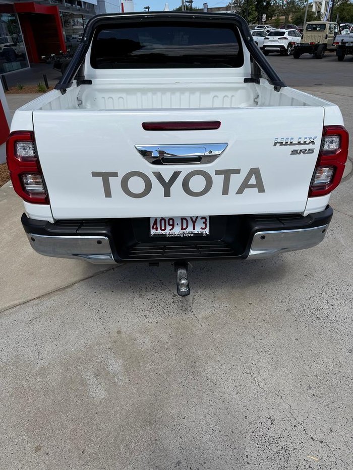 2022 Toyota Hilux SR5 GUN126R 4X4 Dual Range Glacier White