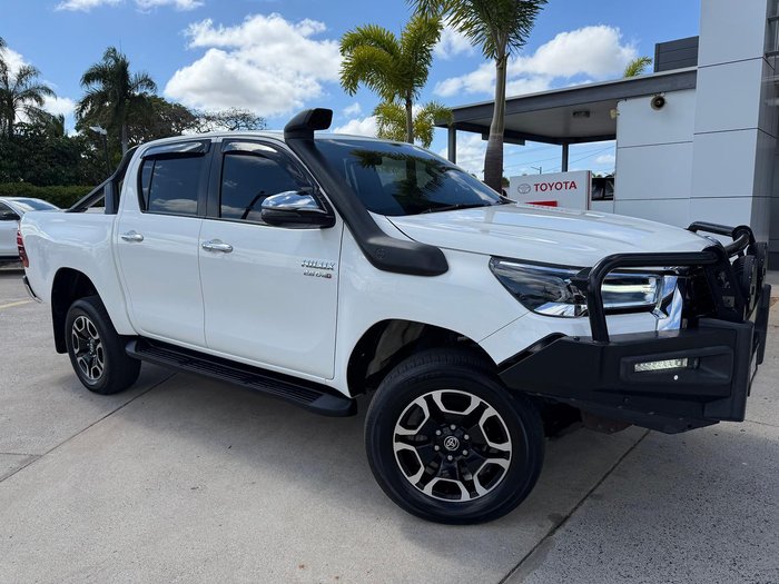 2022 Toyota Hilux SR5 GUN126R 4X4 Dual Range Glacier White