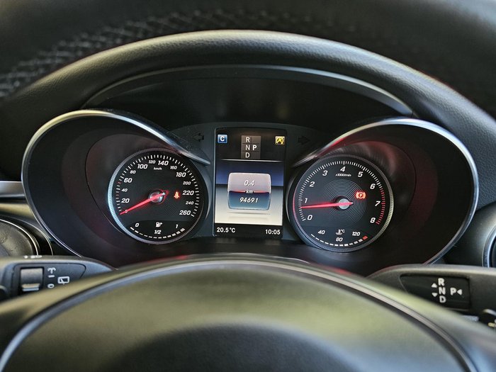 2018 Mercedes-Benz GLC-Class GLC250 X253 Four Wheel Drive Polar White