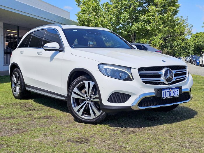 2018 Mercedes-Benz GLC-Class GLC250 X253 Four Wheel Drive Polar White