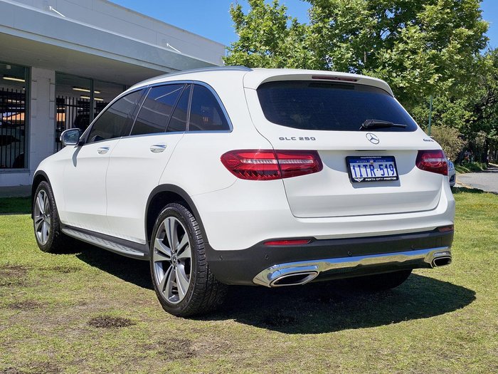 2018 Mercedes-Benz GLC-Class GLC250 X253 Four Wheel Drive Polar White