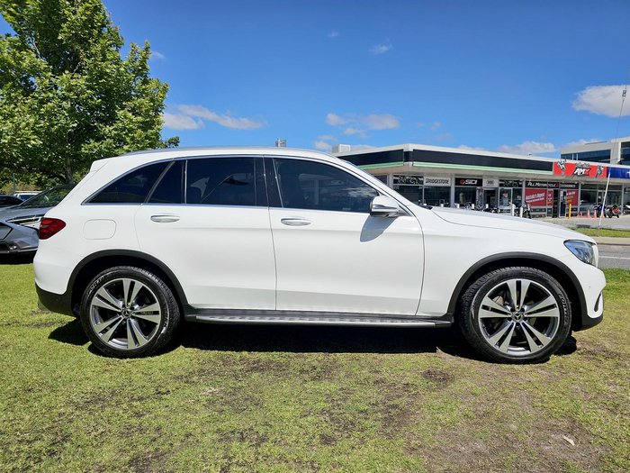 2018 Mercedes-Benz GLC-Class GLC250 X253 Four Wheel Drive Polar White