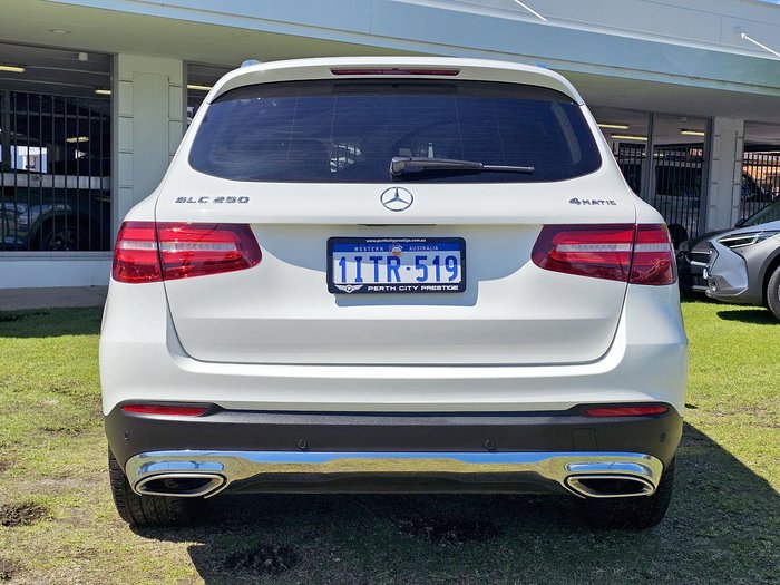 2018 Mercedes-Benz GLC-Class GLC250 X253 Four Wheel Drive Polar White