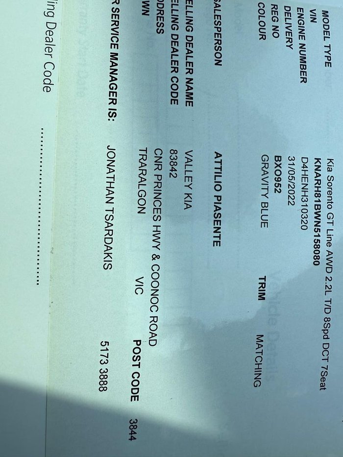 2022 Kia Sorento GT-Line