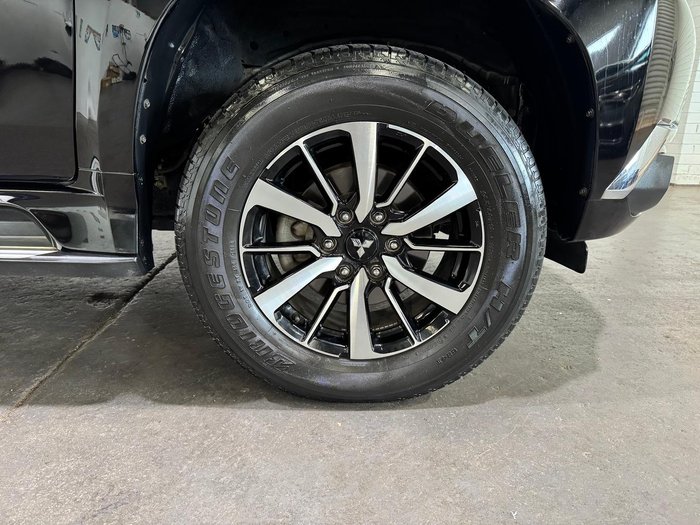 2018 Mitsubishi Pajero Sport GLS QE MY18 4X4 Dual Range Pitch Black