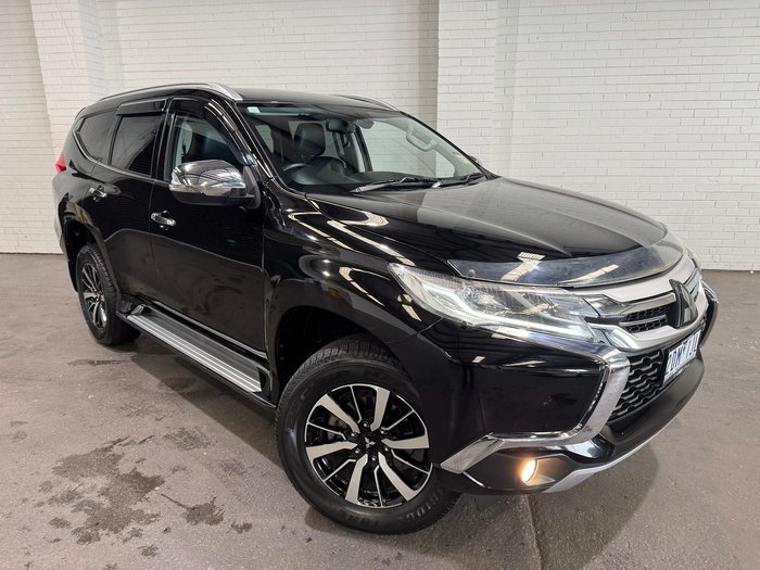 2018 Mitsubishi Pajero Sport GLS QE MY18 4X4 Dual Range Pitch Black