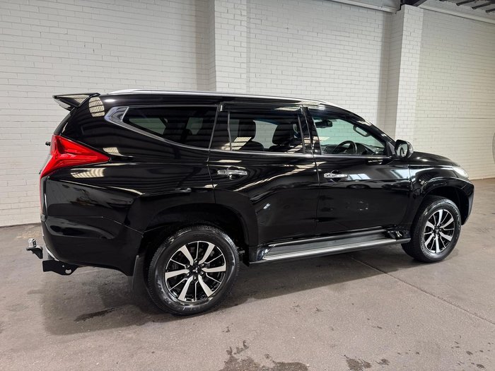 2018 Mitsubishi Pajero Sport GLS QE MY18 4X4 Dual Range Pitch Black