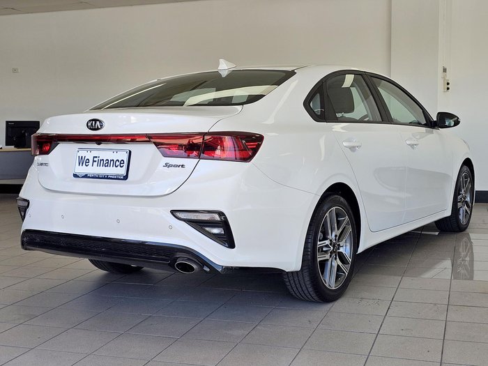 2020 Kia Cerato Sport BD MY21 White