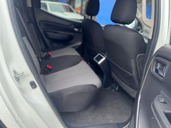 2020 Mitsubishi Triton GLX-R MR MY20 4X4 Dual Range White Diamond