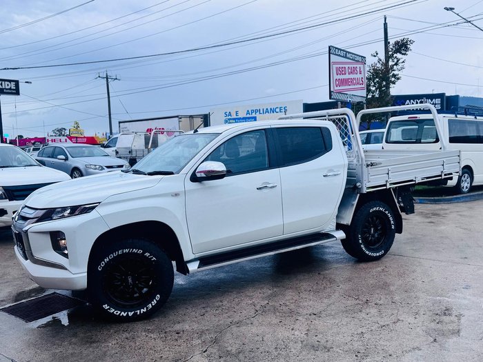 2020 Mitsubishi Triton GLX-R MR MY20 4X4 Dual Range White Diamond