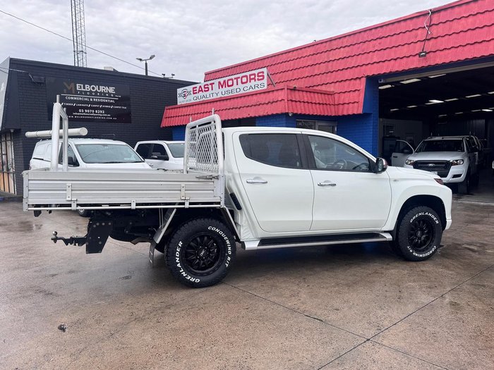 2020 Mitsubishi Triton GLX-R MR MY20 4X4 Dual Range White Diamond
