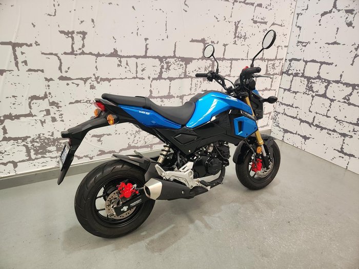 2017 Honda Grom (MSX125) MSX Blue