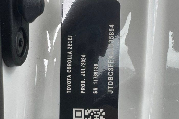 2024 Toyota Corolla SX Hybrid