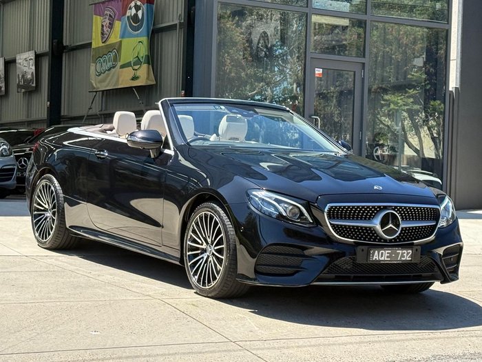 2017 Mercedes-Benz E-Class E300 A238 Obsidian Black