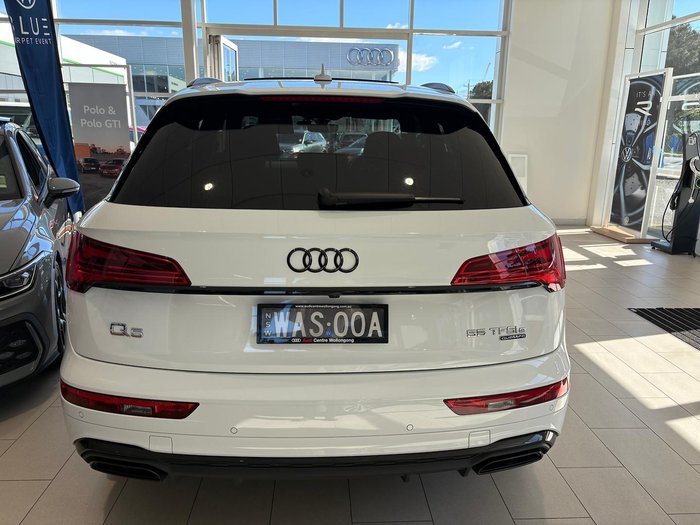 2024 Audi Q5 55 TFSI e S line FY MY24 4X4 On Demand White
