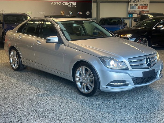 2012 Mercedes-Benz C-Class C250 CDI BlueEFFICIENCY Avantgarde W204 MY12 Iridium Silver