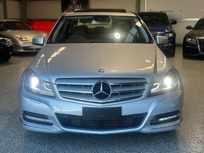 2012 Mercedes-Benz C-Class C250 CDI BlueEFFICIENCY Avantgarde W204 MY12 Iridium Silver