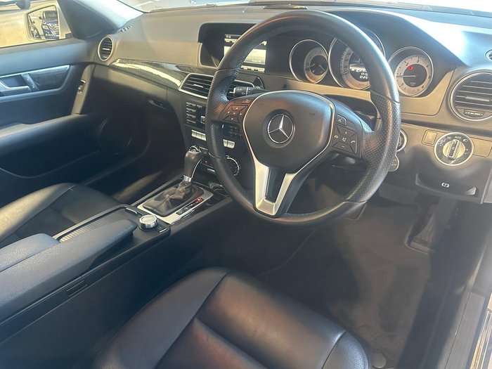 2012 Mercedes-Benz C-Class C250 CDI BlueEFFICIENCY Avantgarde W204 MY12 Iridium Silver