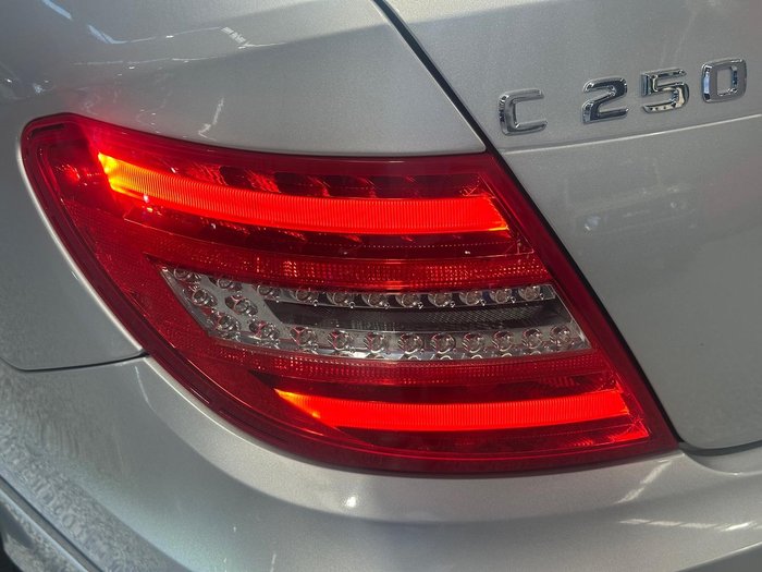 2012 Mercedes-Benz C-Class C250 CDI BlueEFFICIENCY Avantgarde W204 MY12 Iridium Silver