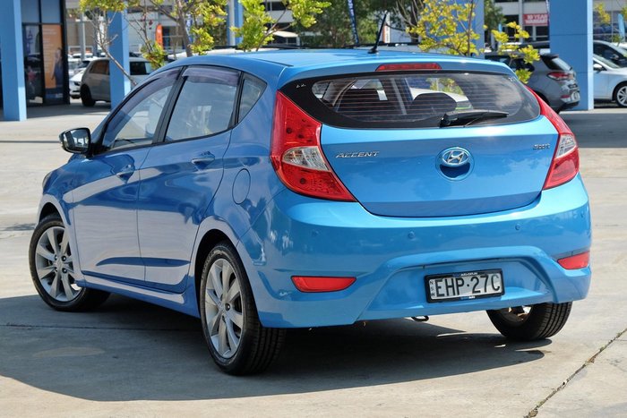 2017 Hyundai Accent Sport RB6 MY18 Blue Lagoon