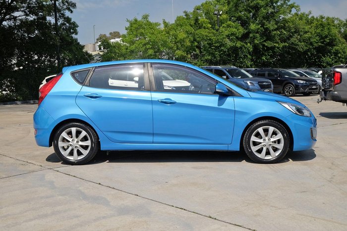 2017 Hyundai Accent Sport RB6 MY18 Blue Lagoon