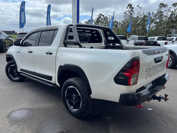 2020 Toyota Hilux Rugged X GUN126R 4X4 Dual Range WHITE