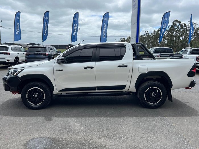 2020 Toyota Hilux Rugged X GUN126R 4X4 Dual Range WHITE