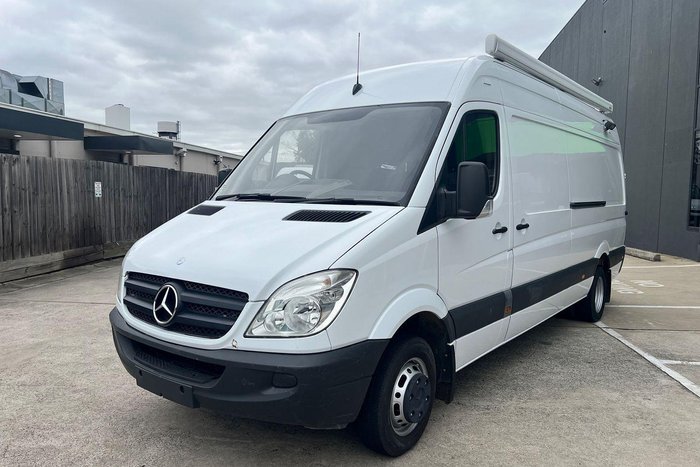 2008 Mercedes-Benz Sprinter 515CDI NCV3 MY08 Arctic White