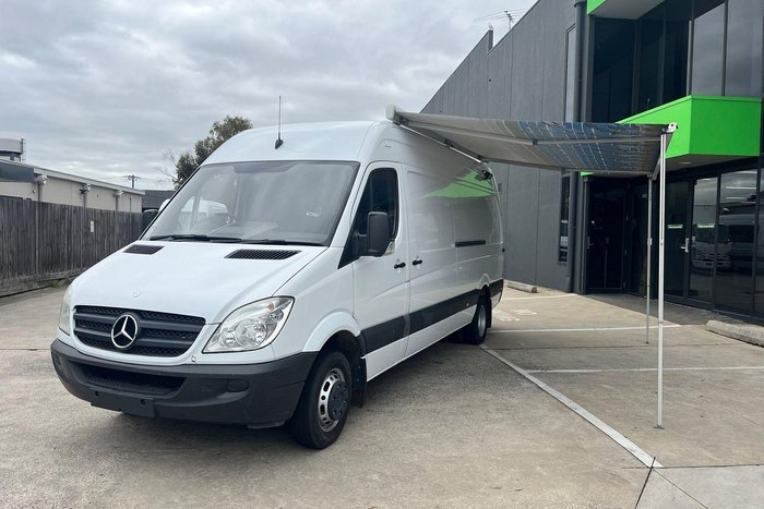 2008 Mercedes-Benz Sprinter 515CDI NCV3 MY08 Arctic White