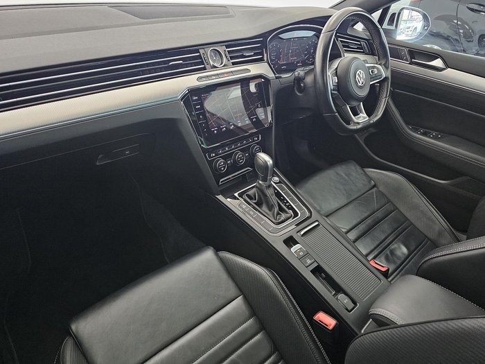 2019 Volkswagen Passat 206TSI R-Line B8 MY19 Four Wheel Drive Pure White