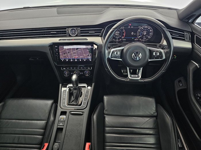 2019 Volkswagen Passat 206TSI R-Line B8 MY19 Four Wheel Drive Pure White