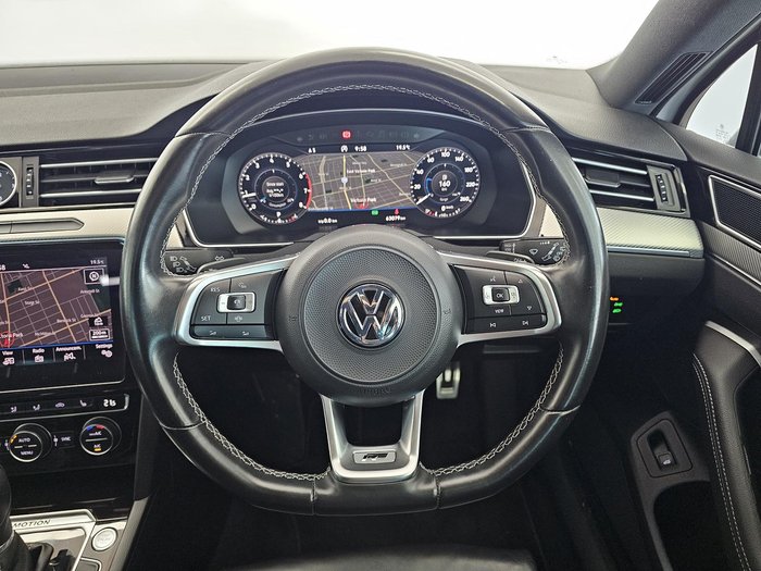 2019 Volkswagen Passat 206TSI R-Line B8 MY19 Four Wheel Drive Pure White