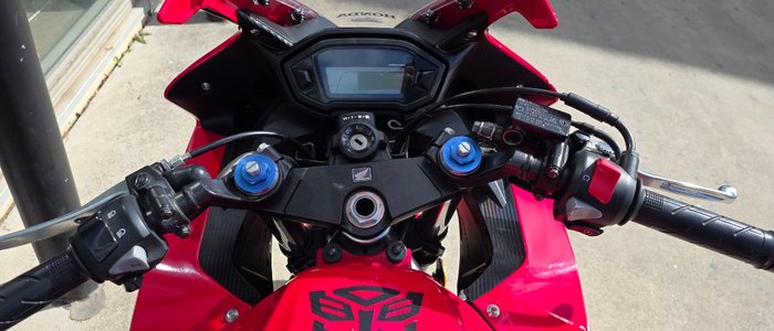 2017 Honda CBR500R RED