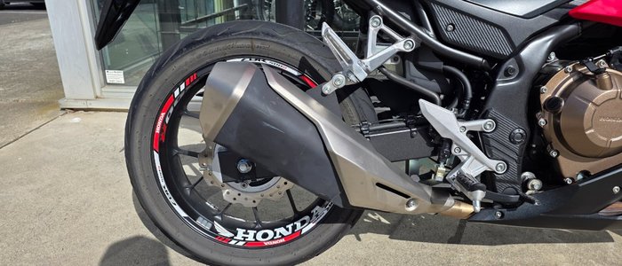 2017 Honda CBR500R RED